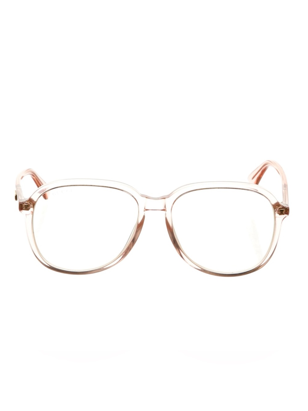 GUCCI Oversized Acetate Pink 55mm Eyeglasses